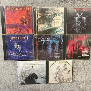 Rare Metal Blade Vol3 Megadeth and more cds